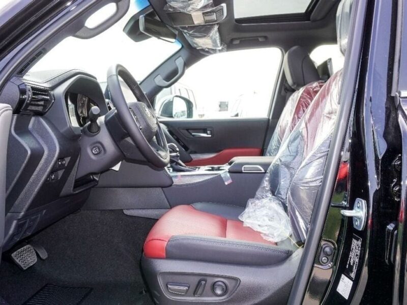 2025 Toyota Land Cruiser VXR 3.3L Twin-Turbo V6 Diesel Engine Black Red SUV GCC Specs