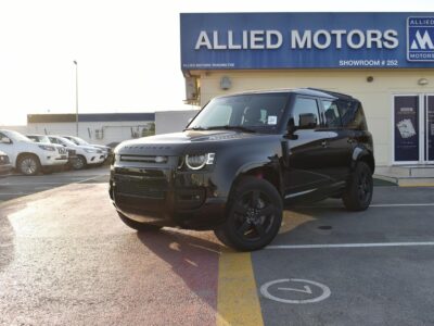 2025 Land Rover Defender 110 X-Dynamic HSE 3.0L Inline-6 Turbocharged Petrol Black SUV