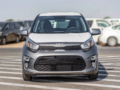 2023 Kia Picanto 1.2L Inline 4 Cylinder Petrol Engine Silver Black Hatchback Automatic