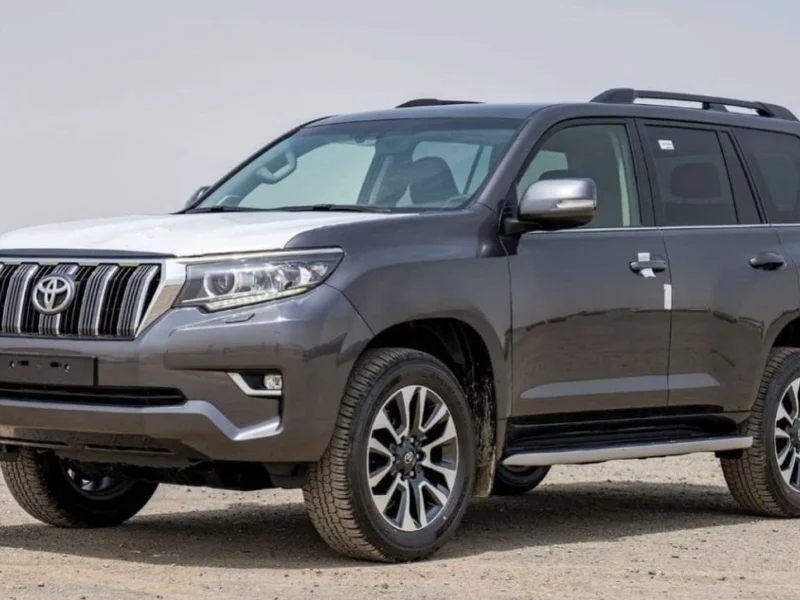 2023 Toyota Prado VX 4.0 Litres V6 Petrol Engine Grey Black SUV Automatic 4WD