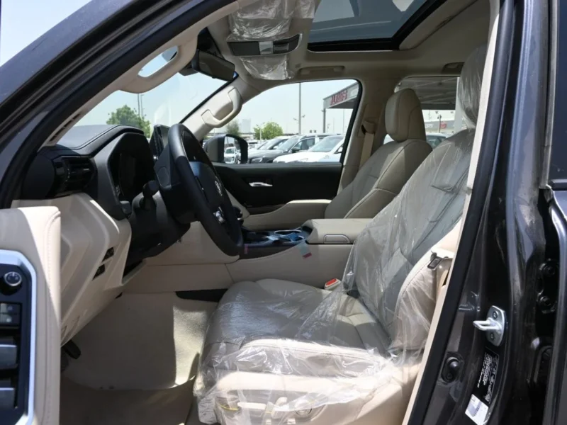 2025 Toyota Land Cruiser GXR 3.5L Twin-Turbo V6 Engine Grey Beige SUV FULL WITH KIT