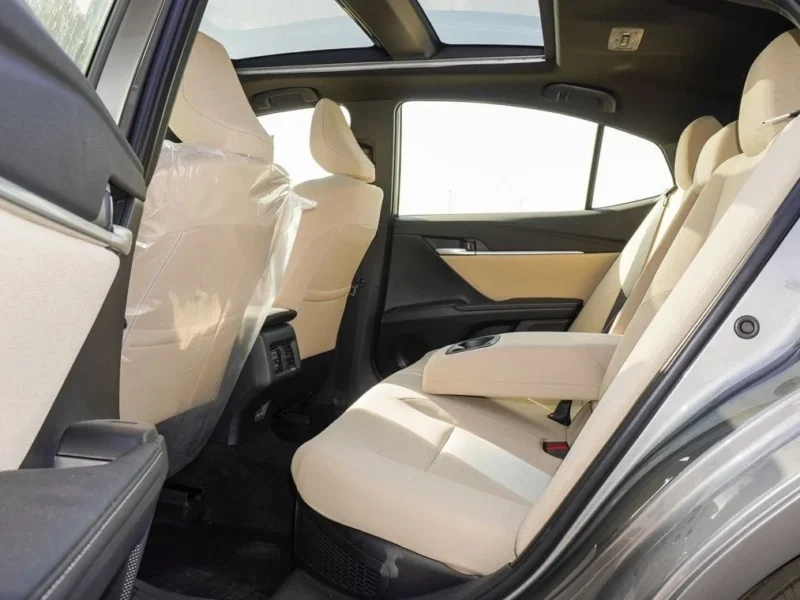 2025 Toyota Camry LE HEV 2.5L 4-Cylinder Hybrid Engine Grey Beige Sedan GCC Specs