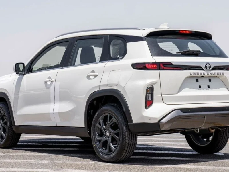 2026 Toyota Urban Cruiser 1.5 Litres 4-Cylinder Petrol Engine White Tan SUV GCC