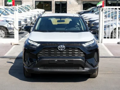 2025 Toyota RAV 4 2.5 Litres Inline 4-Cylinder Hybrid Engine Black Grey SUV GCC Specs