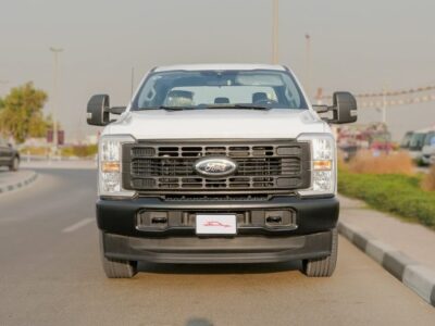2024 Ford F-250 XL 6.8 Liters V8 Petrol Engine White Grey Pickup Truck Automatic