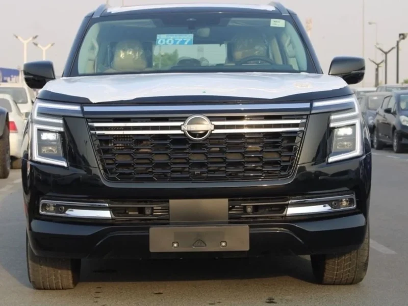 2025 Nissan Patrol LE Platinum City 3.5L V6 Twin-Turbocharged Engine Black Beige SUV GCC