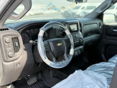 2025 Chevrolet Silverado 1500 RST 5.3L EcoTec3 V8 White Black Pickup Truck GCC