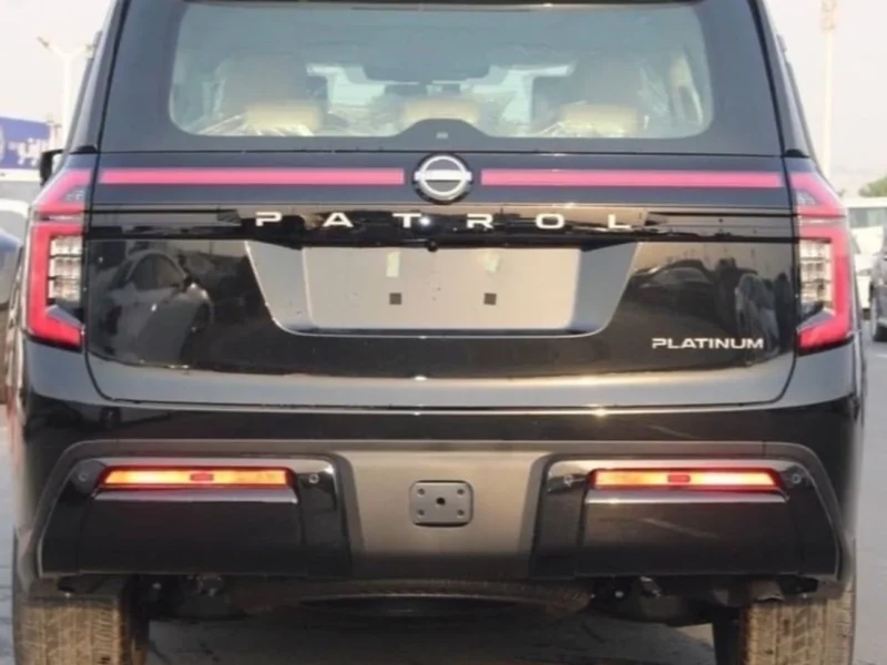 2025 Nissan Patrol LE Platinum City 3.5L V6 Twin-Turbocharged Engine Black Beige SUV GCC