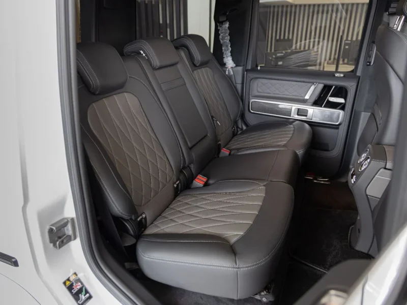 2025 Mercedes-Benz G 63 AMG 4MATIC 4L Biturbo V8 Double Night Package White Brown SUV