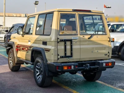 2024 Toyota Land Cruiser 70 Series 4.0-liter V6 Petrol Engine Beige Tan SUV GCC Specs
