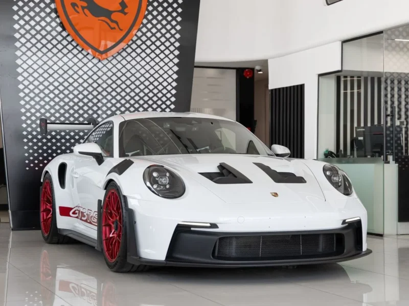 2023 Porsche 911 GT3 RS 4.0L 6 Cylinders White Black Coupe High Performance