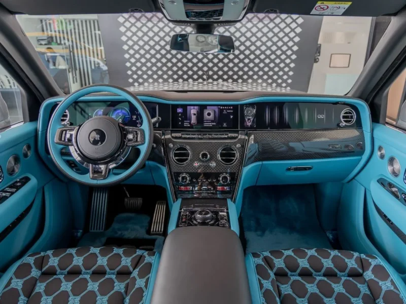 2026 ROLLS ROYCE CULLINAN BLACK BADGE BESPOKE PREMIUM AUDIO Grey Blue SUV