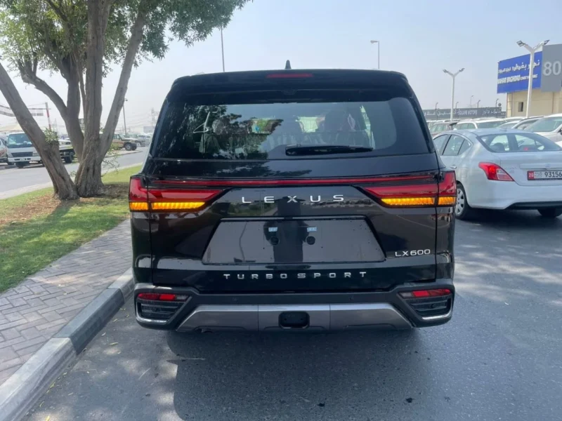 2026 Lexus LX 600 Signature 3.5 Liters V6 Twin-Turbocharged Petrol Black Red SUV GCC
