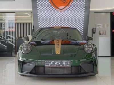 2026 Porsche CARRERA 911 GT3 New Facelift 4L 6 Cylinders Engine Green Black Coupe