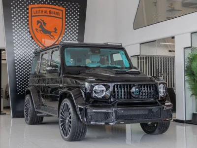 2024 Mercedes-Benz G 63 AMG 4MATIC Brabus Kit 800 4 L V8 Black Blue SUV Carbon Fiber