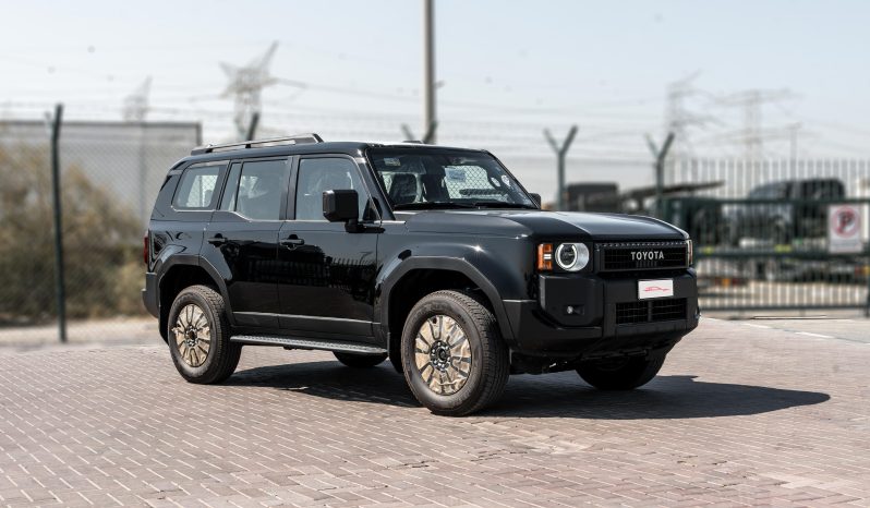 2026 Toyota Prado TXL 2.4-liter turbocharged 4-cylinder Engine Black SUV Automatic