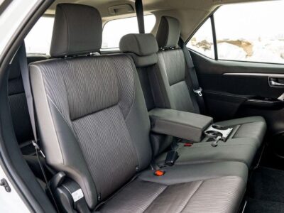 2024 Toyota Fortuner 2.4 Liter 4-cylinder Diesel Turbocharged Engine White Black SUV