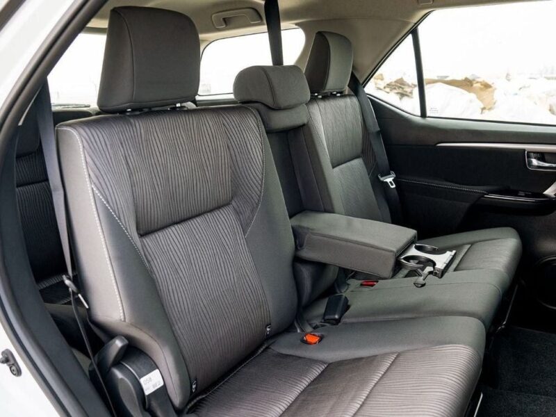 2024 Toyota Fortuner 2.4 Liter 4-cylinder Diesel Turbocharged Engine White Black SUV