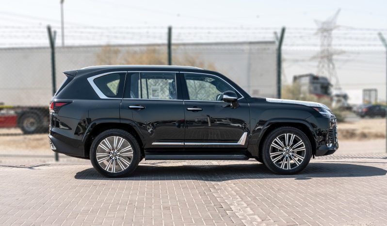 2026 Lexus LX 700h Signature 3.5-liter twin-turbo V6 Hybrid Engine Black Red SUV
