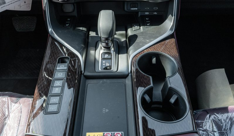 2026 Lexus LX 700h Signature 3.5-liter twin-turbo V6 Hybrid Engine Black Red SUV