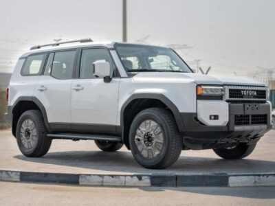 2026 Toyota Prado TXL 2.4-liter turbocharged 4-cylinder Engine White Beige SUV Automatic