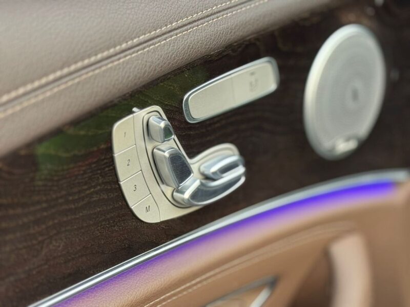 2018 Mercedes-Benz E200 UPDATE E63 2.0L Inline-4 Turbocharged Engine Grey Tan Sedan GCC