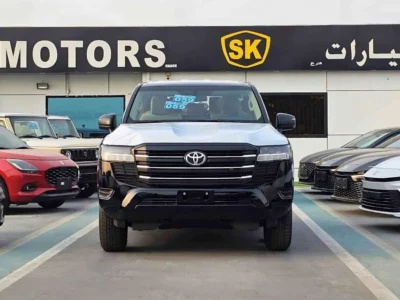 2024 Toyota Land Cruiser GX E1 3.3 Litre V6 Twin-Turbo Diesel Engine Black Beige SUV GCC