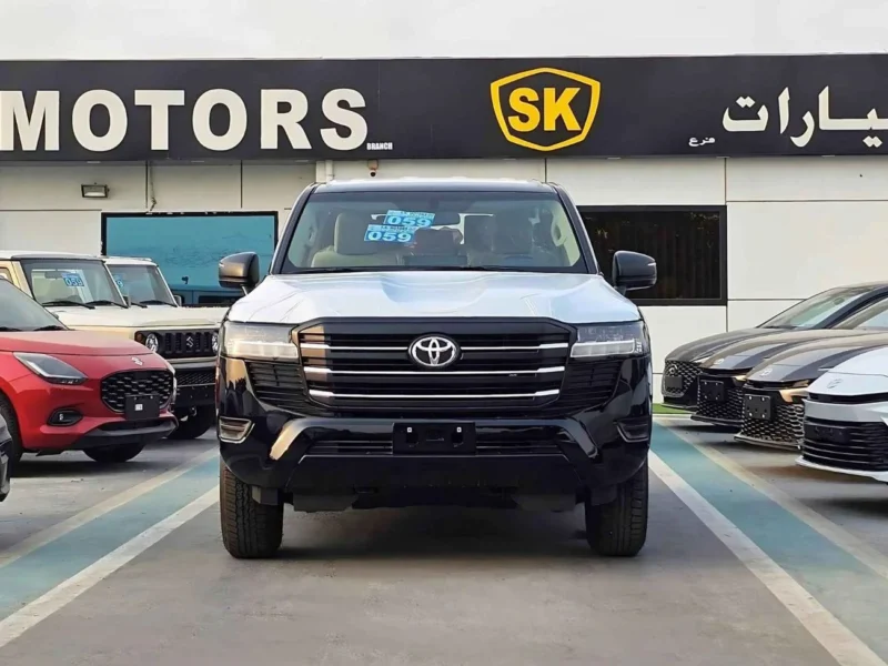 2024 Toyota Land Cruiser GX E1 3.3 Litre V6 Twin-Turbo Diesel Engine Black Beige SUV GCC