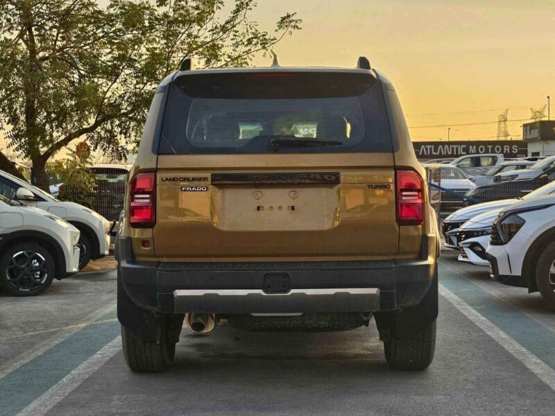 2026 Toyota Prado Adventure 2.4L Turbocharged Petrol Engine Grey Brown SUV GCC Specs