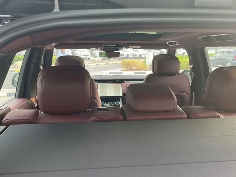 2022 Land Rover Range Rover HSE 3.0L turbocharged I6 Petrol Engine Grey Red SUV Automatic