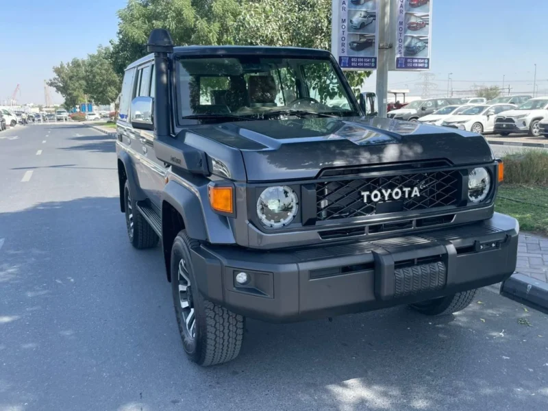 2026 Toyota Land Cruiser LC76 2.8L Turbo Diesel 4-cylinder Engine Grey Brown SUV GCC