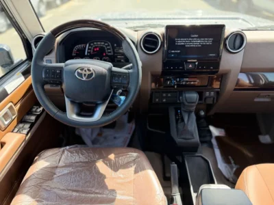 2026 Toyota Land Cruiser LC79 Double Cab 4.0-liter V6 Petrol Engine Grey Brown Pickup Truck