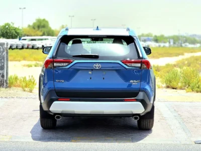 2025 Toyota RAV 4 Adventure 2.5-liter Inline-4 Cylinder Petrol Engine Blue Beige SUV GCC