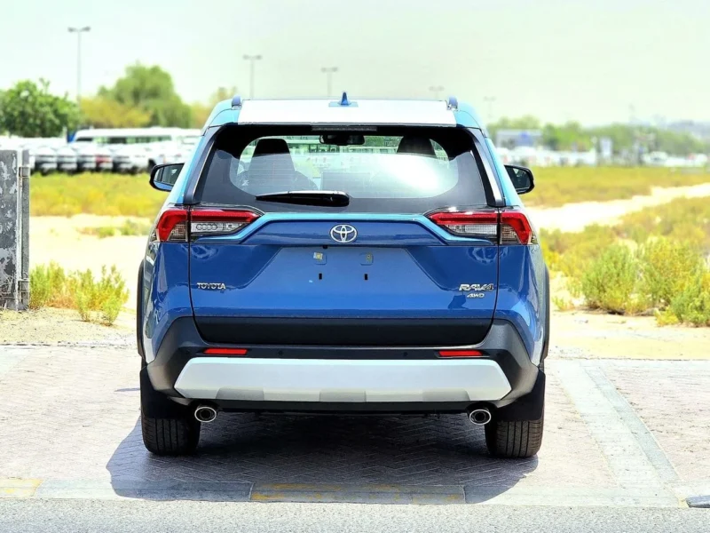2025 Toyota RAV 4 Adventure 2.5-liter Inline-4 Cylinder Petrol Engine Blue Beige SUV GCC