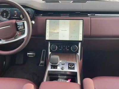 2022 Land Rover Range Rover HSE 3.0L turbocharged I6 Petrol Engine Grey Red SUV Automatic