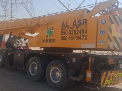 Crane 50Ton Available for rent on Daily, Weekly, Monthly and Yearly Basis