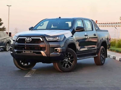 2026 Toyota Hilux Adventure 4.0-liter V6 Petrol Engine Grey Pickup Truck GCC Specs