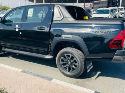 2025 Toyota Hilux Adventure 4.0 Litres V6 Petrol Engine Black Pickup Truck Automatic GCC