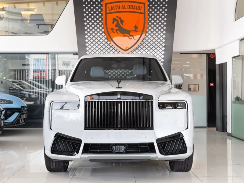 2026 Rolls-Royce Cullinan Black Badge 6.75L Twin-Turbo V12 Engine White Blue SUV FULL OPTIONS
