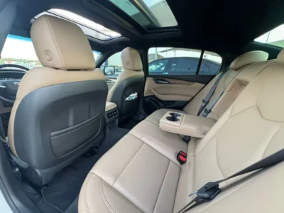 2020 Cadillac CT5-V 3.0-liter Twin-Turbo V6 Petrol Engine White Beige Sedan GCC Specs