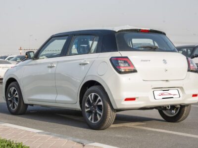 2026 Suzuki Swift GLX 1.2 Litres 3-cylinder Petrol Engine White Black Hatchback GCC Specs