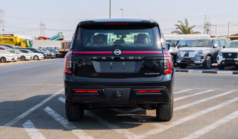 2026 Nissan Patrol SE Platinum 3.8 Litres V6 Petrol Engine Black Tan SUV Automatic