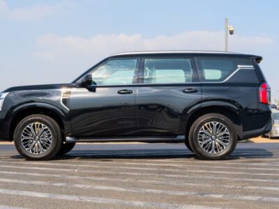 2026 Nissan Patrol SE Platinum 3.8 Litres V6 Petrol Engine Black Tan SUV Automatic