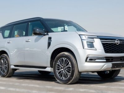 2026 Nissan Patrol SE Platinum 3.8 Litres V6 Petrol Engine Silver Red SUV Automatic