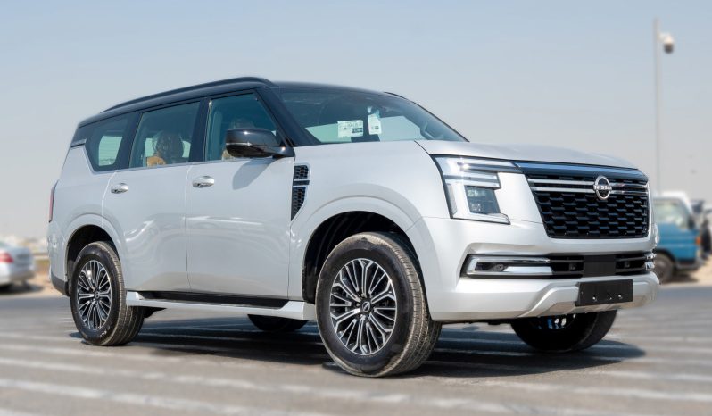 2026 Nissan Patrol SE Platinum 3.8 Litres V6 Petrol Engine Silver Red SUV Automatic