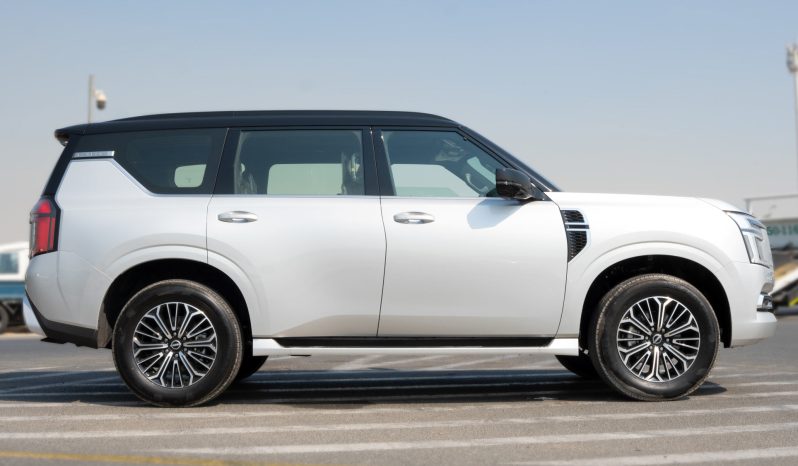 2026 Nissan Patrol SE Platinum 3.8 Litres V6 Petrol Engine Silver Red SUV Automatic