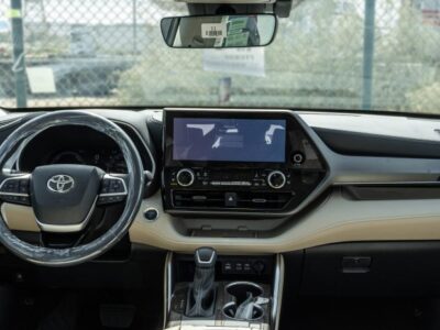 2025 Toyota Highlander Limited 2.5L 4-Cylinder Hybrid Engine Grey Beige SUV Automatic