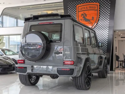 2024 Mercedes-Benz G 63 AMG 4MATIC Brabus 800 4.0L V8 Engine Grey White SUV