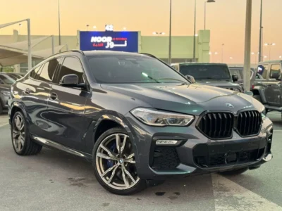 2023 BMW X6 M 4.4 Litres TwinPower Turbo V8 Petrol Engine Grey Tan SUV Automatic