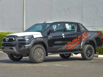 2026 Toyota Hilux Adventure 4.0-Liter Petrol V6 Engine Black Pickup Truck Automatic